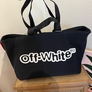 OFF-WHITE™ Commercial printed neoprene tote